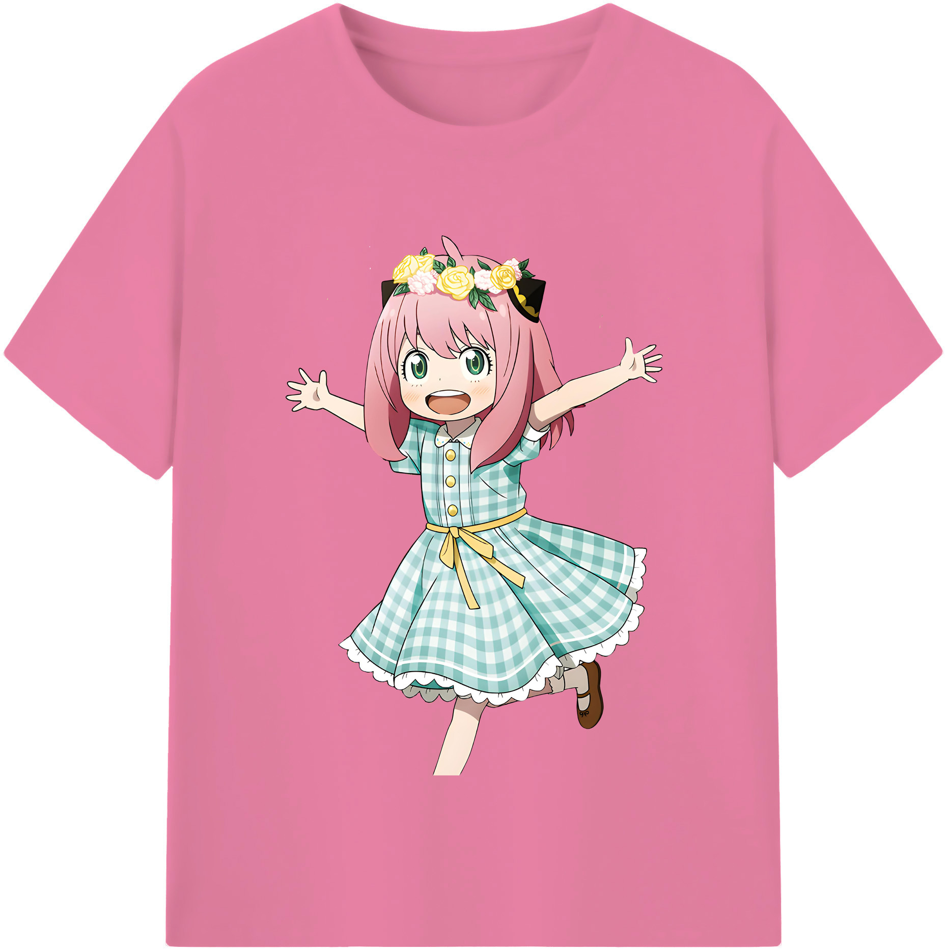 （画像用） SPY×FAMILY间谍家家酒 綿100％半袖Tシャツ（フロントプリント）